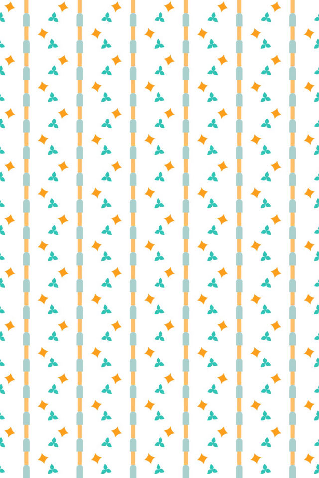 a tropical-delight tile pattern repeating 6 across, edge to edge