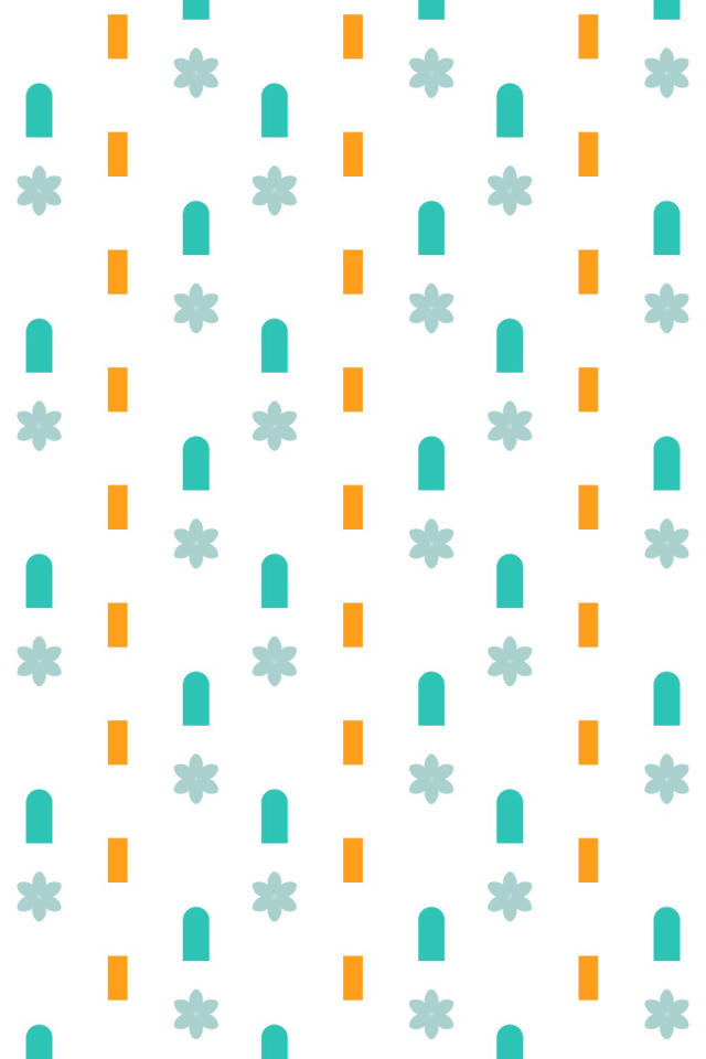 a tropical-delight tile pattern repeating 3 across, edge to edge