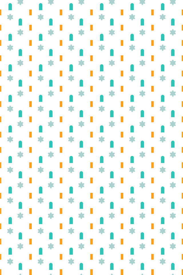 a tropical-delight tile pattern repeating 6 across, edge to edge