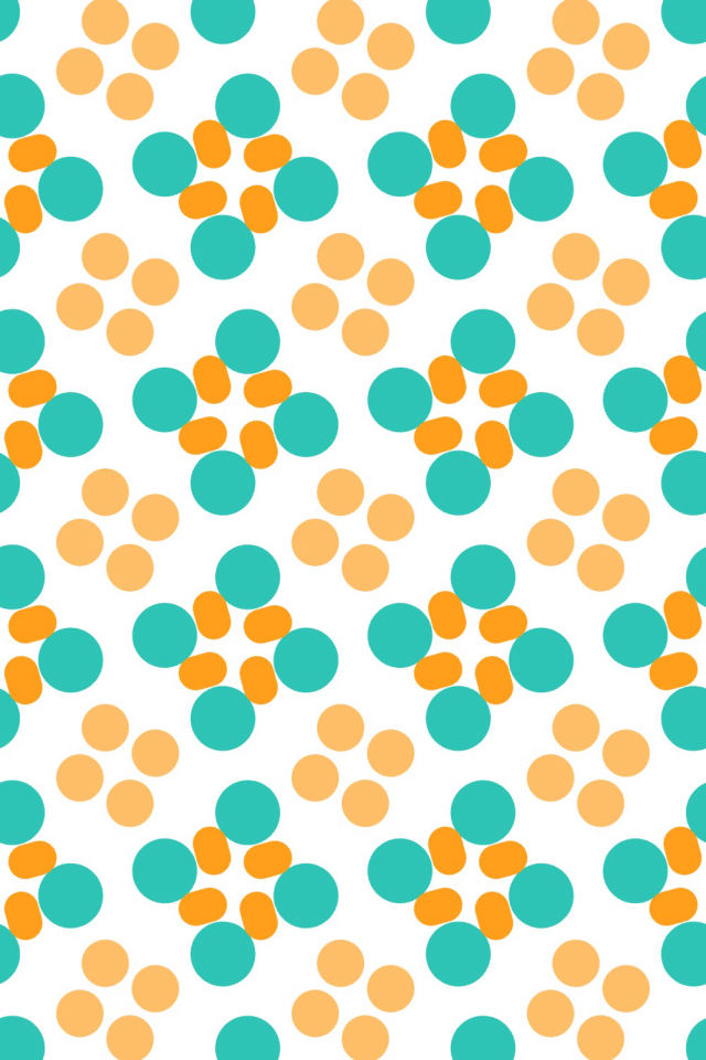 a tropical-delight tile pattern repeating 3 across, edge to edge