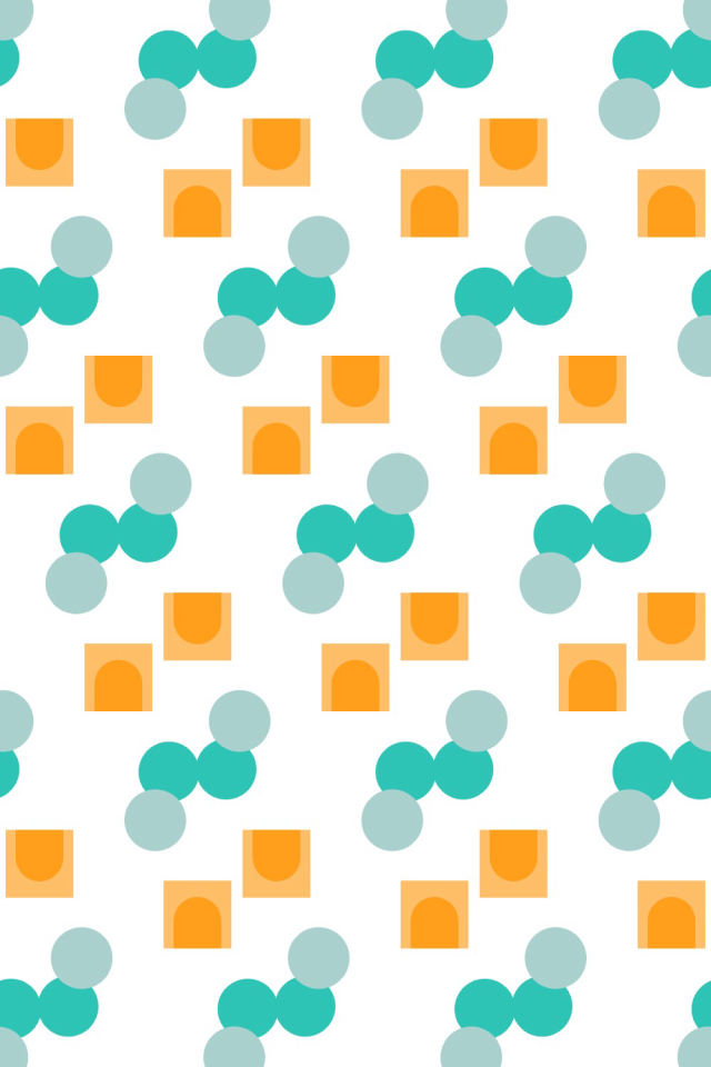 a tropical-delight tile pattern repeating 3 across, edge to edge