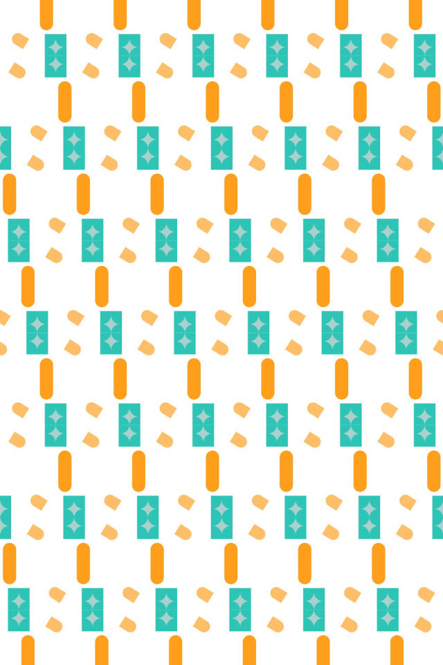 a tropical-delight tile pattern repeating 6 across, edge to edge