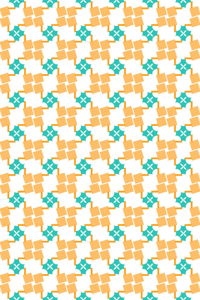 a tropical-delight tile pattern repeating 6 across, edge to edge