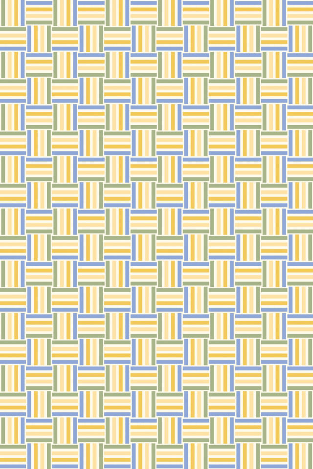 a peachy-rose tile pattern repeating 6 across, edge to edge