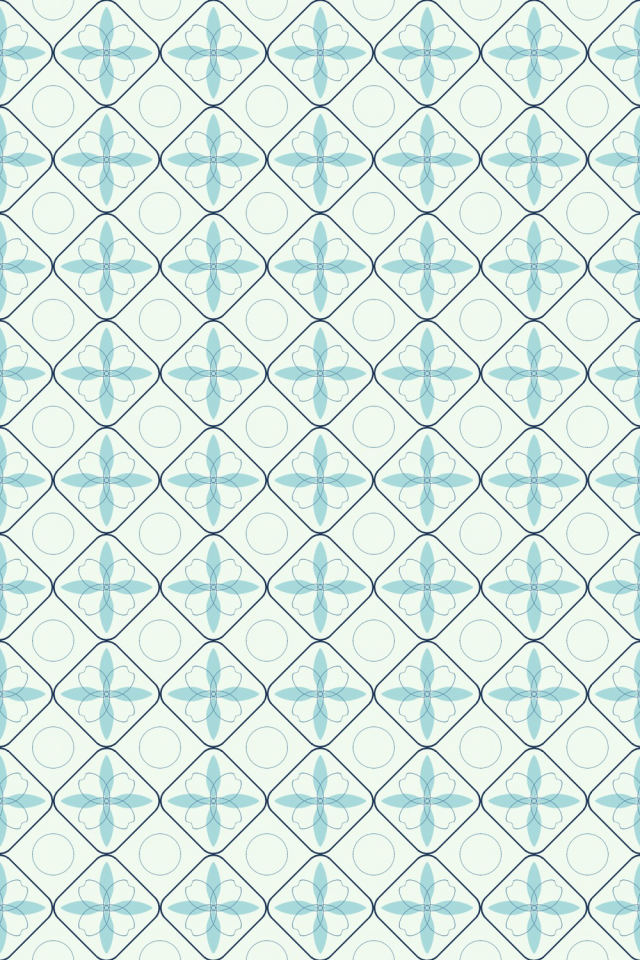 a mediterranean tile pattern repeating 6 across, edge to edge