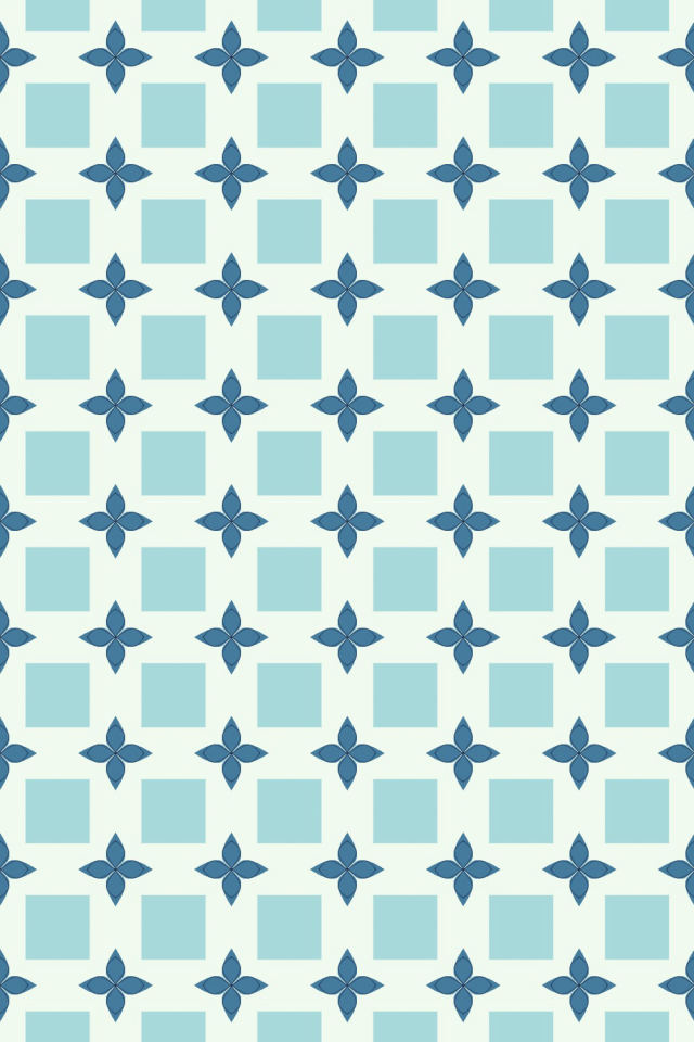 a mediterranean tile pattern repeating 6 across, edge to edge