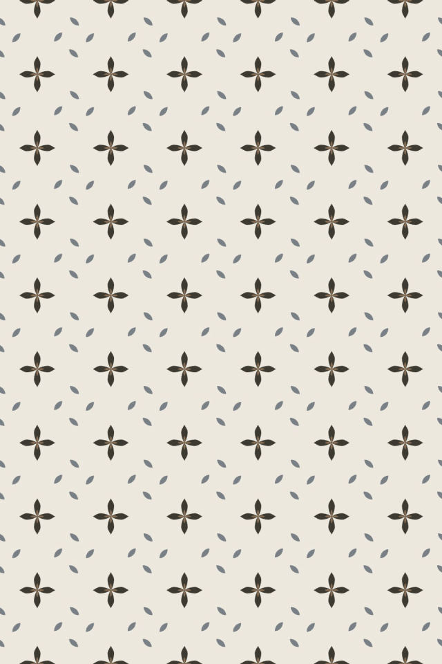 a earthy-fall tile pattern repeating 6 across, edge to edge
