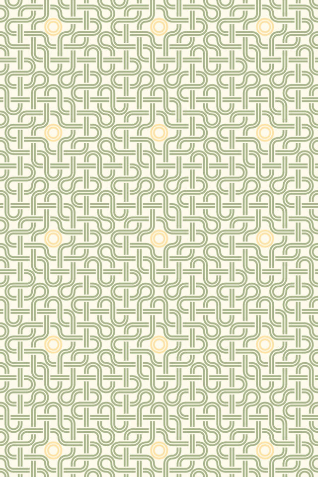 a peachy-rose tile pattern repeating 3 across, edge to edge