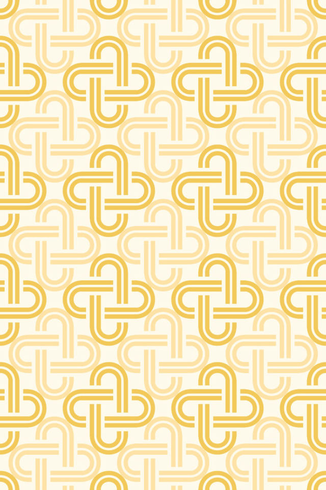 a peachy-rose tile pattern repeating 3 across, edge to edge