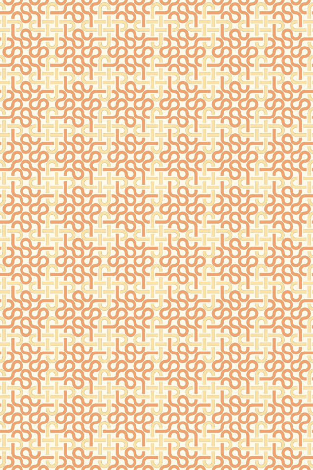 a peachy-rose tile pattern repeating 6 across, edge to edge