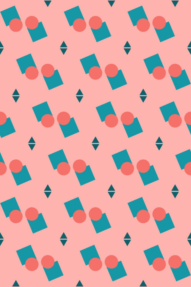 a candy-floss tile pattern repeating 3 across, edge to edge