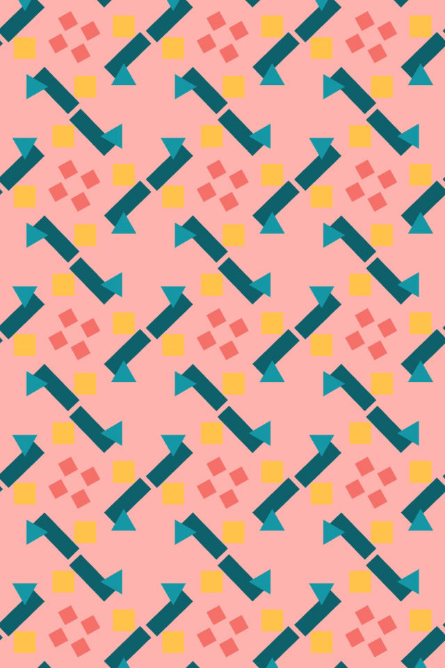 a candy-floss tile pattern repeating 3 across, edge to edge
