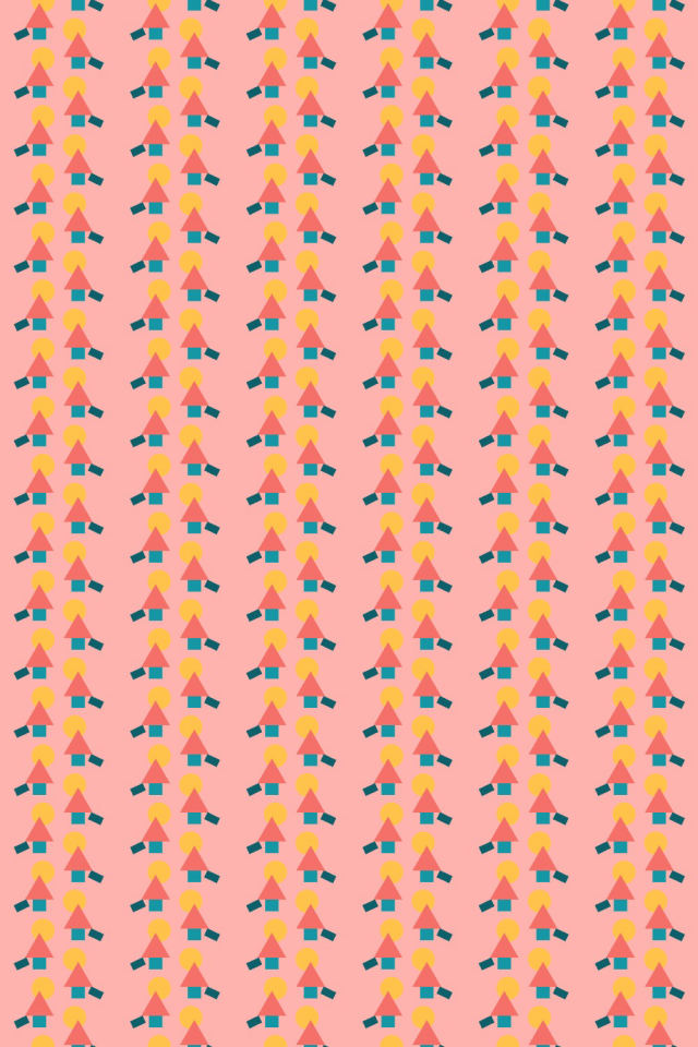 a candy-floss tile pattern repeating 6 across, edge to edge