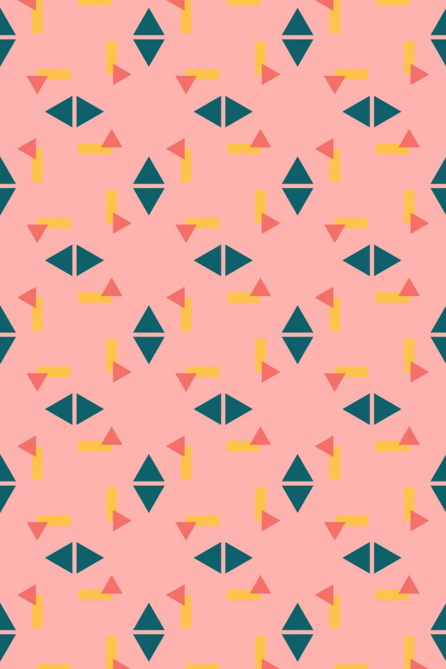 a candy-floss tile pattern repeating 3 across, edge to edge