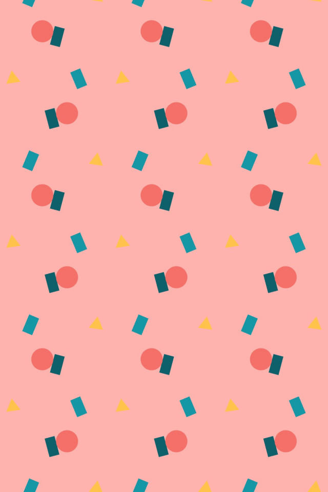 a candy-floss tile pattern repeating 3 across, edge to edge