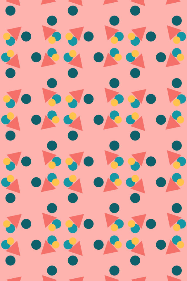 a candy-floss tile pattern repeating 3 across, edge to edge