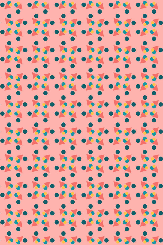 a candy-floss tile pattern repeating 6 across, edge to edge