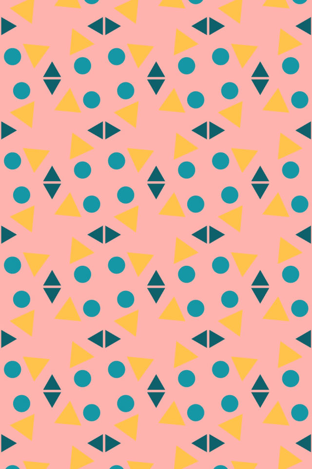 a candy-floss tile pattern repeating 3 across, edge to edge