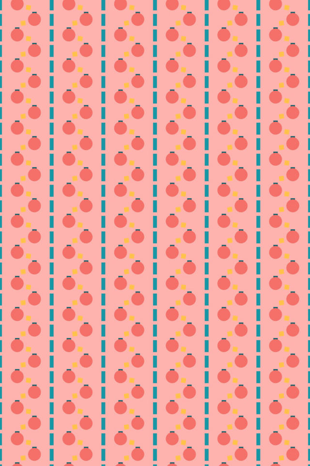 a candy-floss tile pattern repeating 6 across, edge to edge