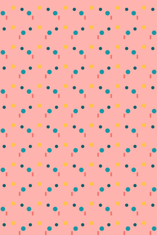 a candy-floss tile pattern repeating 6 across, edge to edge
