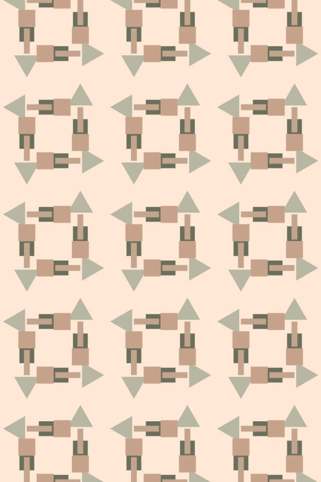 a neutral-gradient tile pattern repeating 3 across, edge to edge