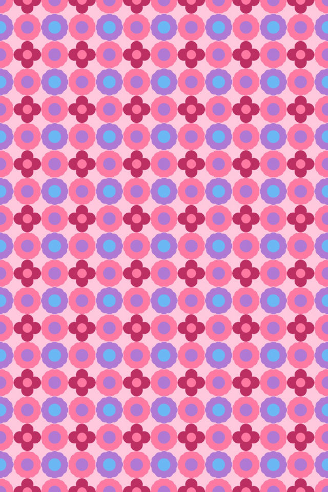 a cotton-candy tile pattern repeating 6 across, edge to edge