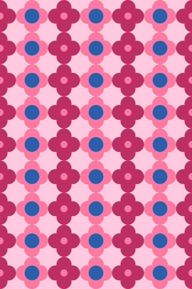 a cotton-candy tile pattern repeating 3 across, edge to edge