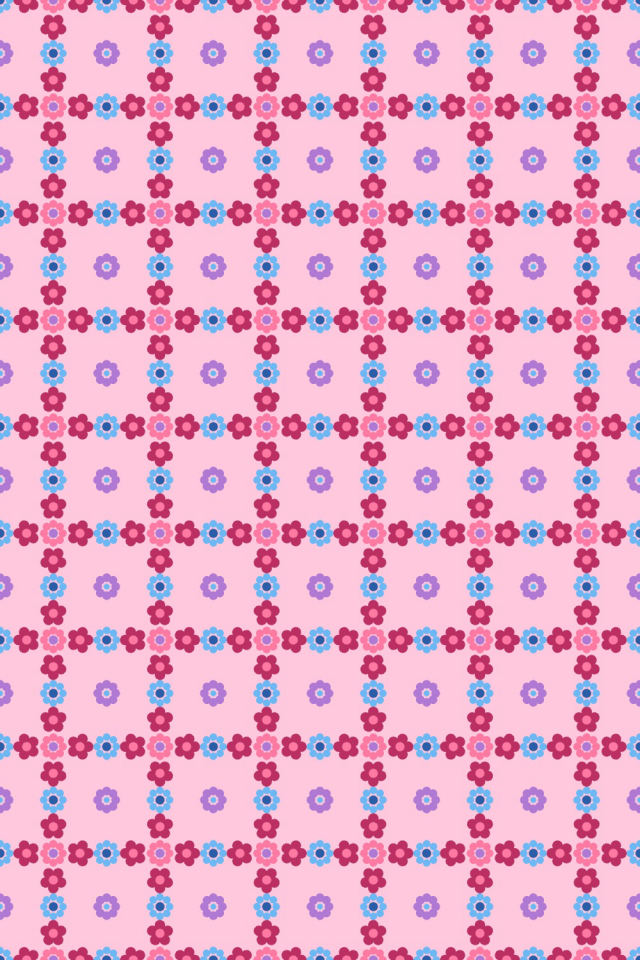 a cotton-candy tile pattern repeating 6 across, edge to edge