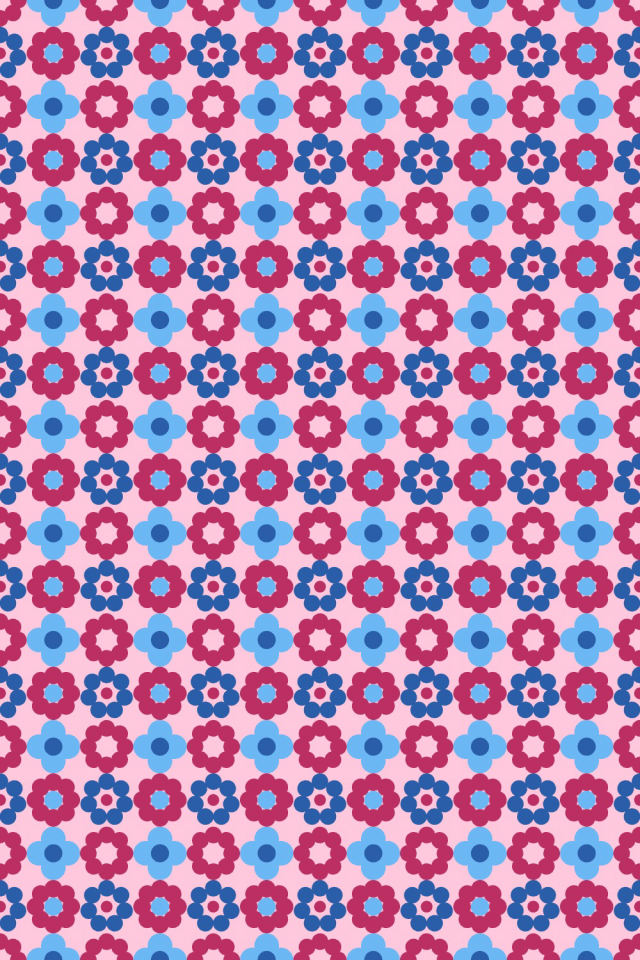 a cotton-candy tile pattern repeating 6 across, edge to edge