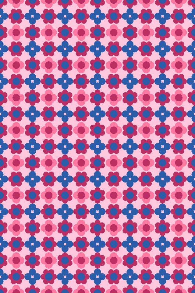 a cotton-candy tile pattern repeating 6 across, edge to edge