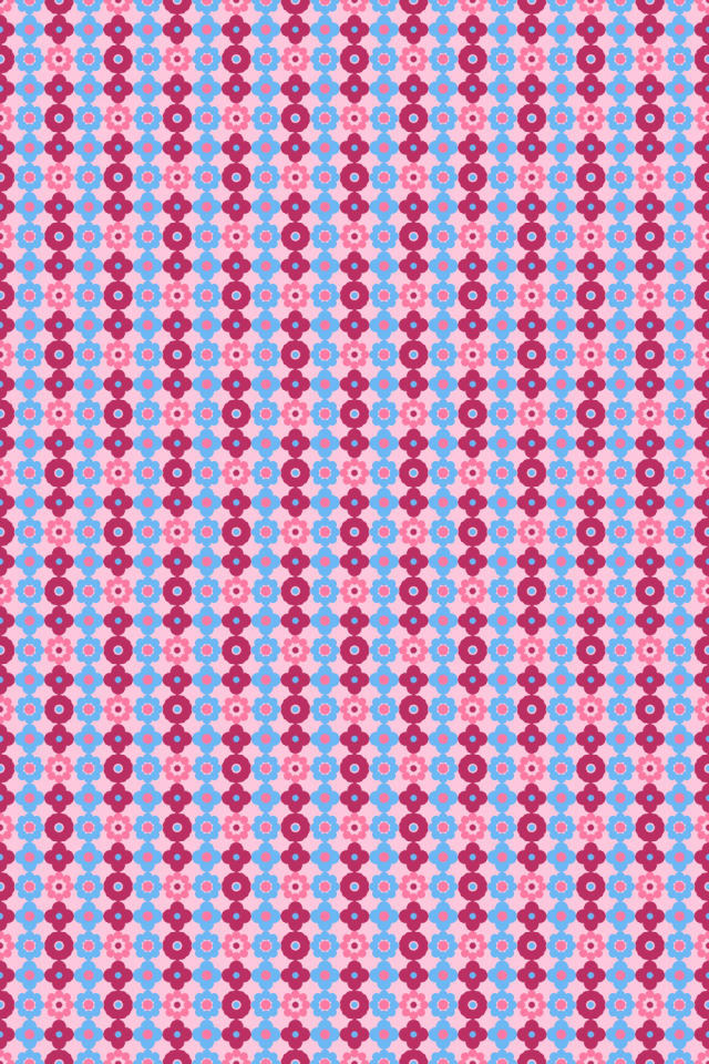 a cotton-candy tile pattern repeating 6 across, edge to edge