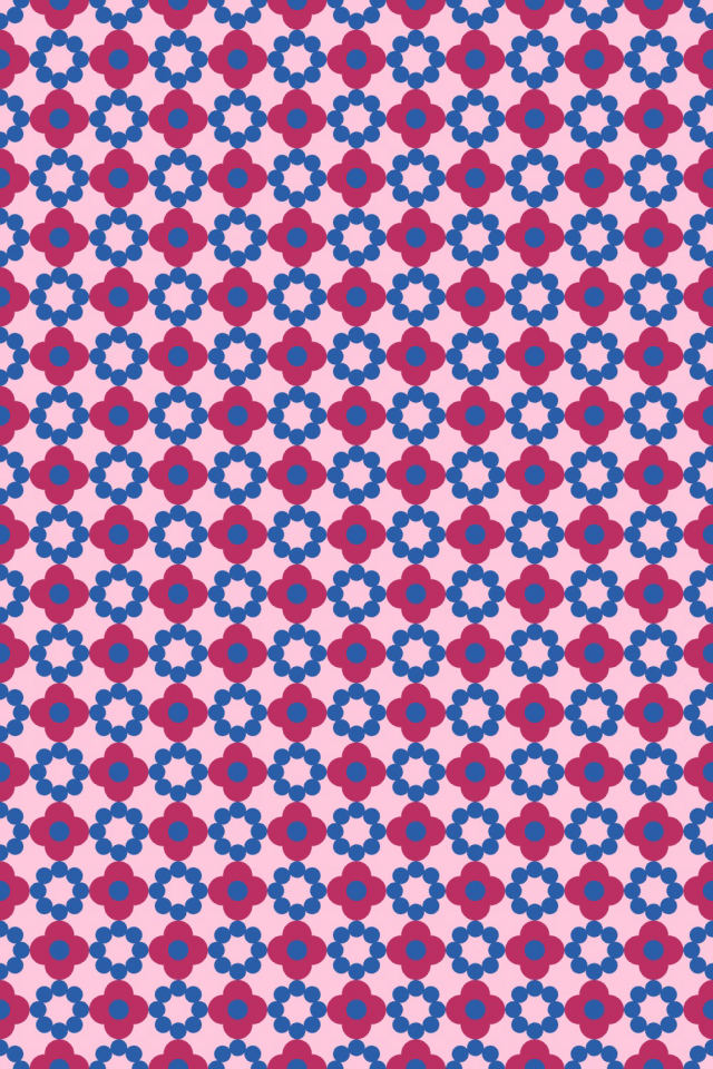 a cotton-candy tile pattern repeating 6 across, edge to edge