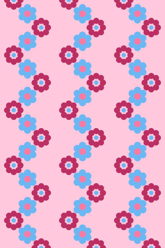 a cotton-candy tile pattern repeating 3 across, edge to edge