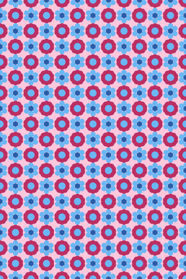 a cotton-candy tile pattern repeating 6 across, edge to edge