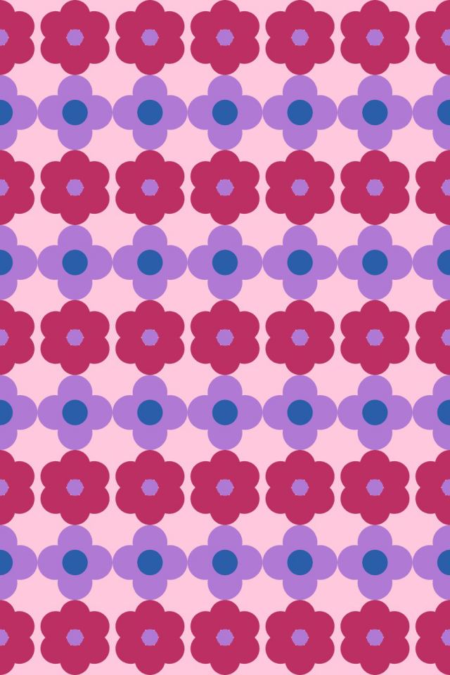 a cotton-candy tile pattern repeating 3 across, edge to edge