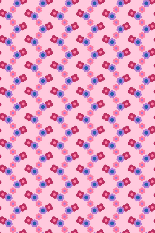a cotton-candy tile pattern repeating 6 across, edge to edge
