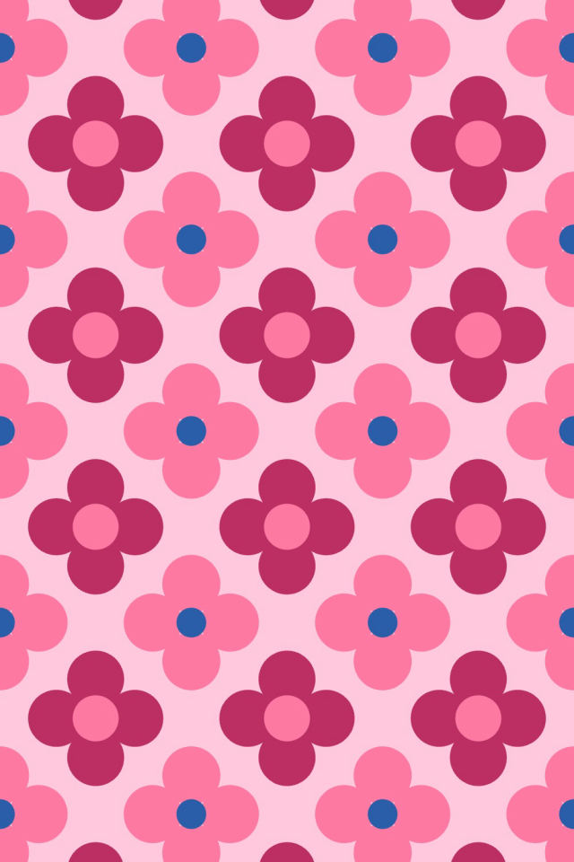 a cotton-candy tile pattern repeating 3 across, edge to edge