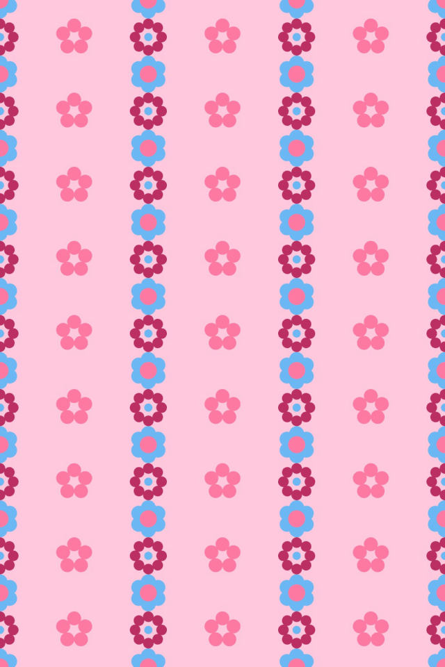 a cotton-candy tile pattern repeating 3 across, edge to edge
