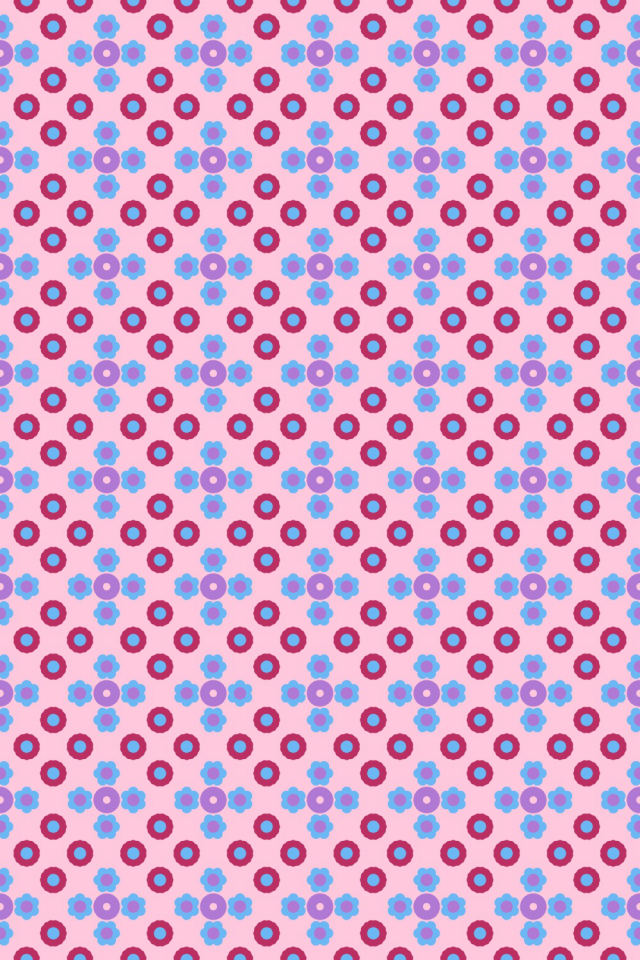 a cotton-candy tile pattern repeating 6 across, edge to edge