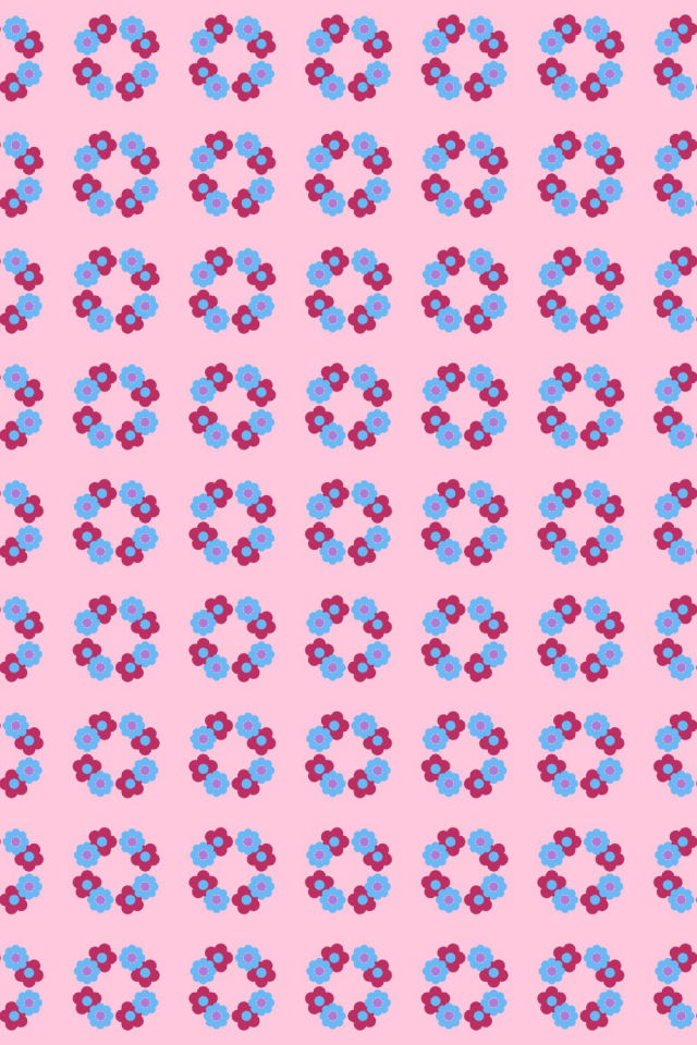 a cotton-candy tile pattern repeating 6 across, edge to edge