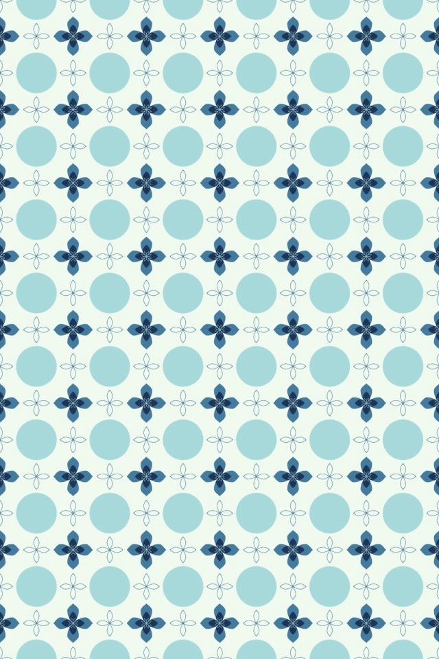 a mediterranean tile pattern repeating 6 across, edge to edge