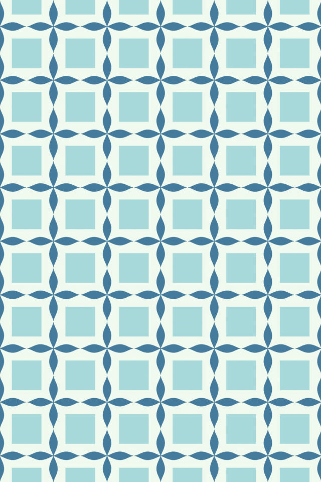 a mediterranean tile pattern repeating 6 across, edge to edge