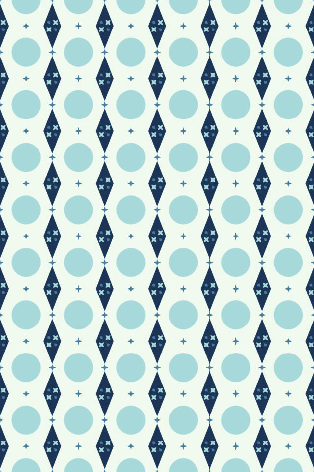 a mediterranean tile pattern repeating 6 across, edge to edge