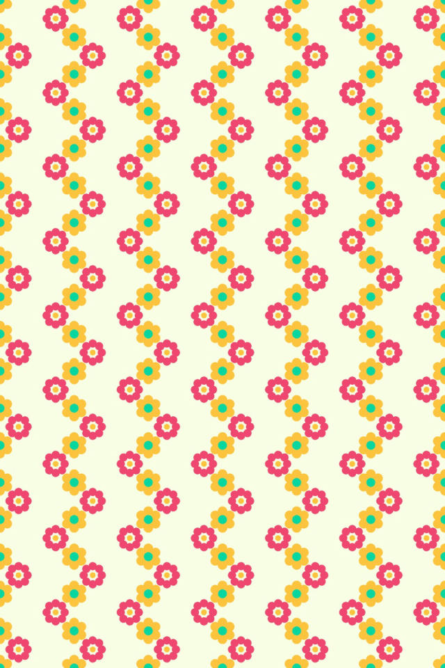 a bright-contrast tile pattern repeating 6 across, edge to edge