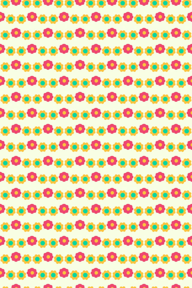 a bright-contrast tile pattern repeating 6 across, edge to edge