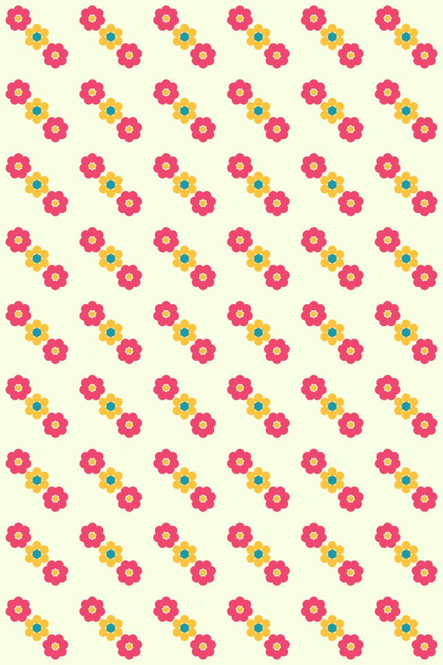 a bright-contrast tile pattern repeating 6 across, edge to edge