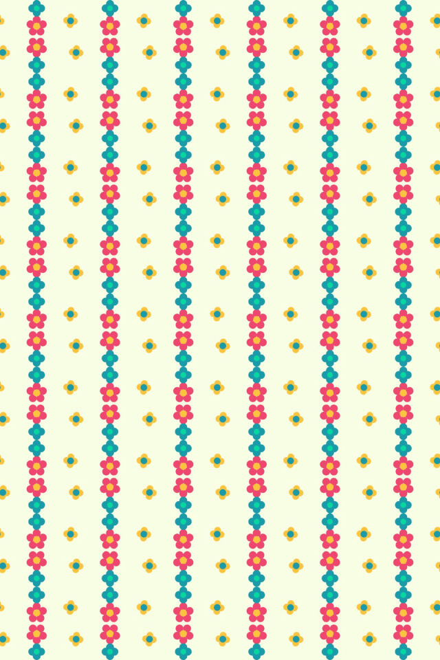 a bright-contrast tile pattern repeating 6 across, edge to edge