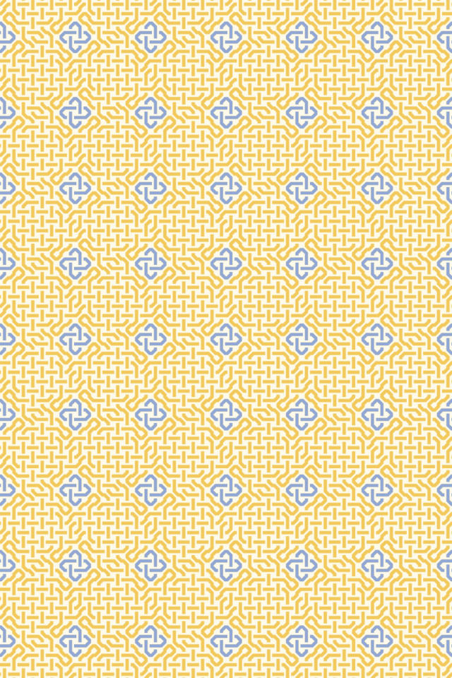 a peachy-rose tile pattern repeating 6 across, edge to edge