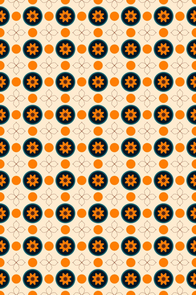 a fall-cozy tile pattern repeating 6 across, edge to edge